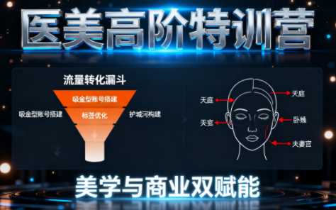 0-1000万医美高阶特训营课程-福源网
