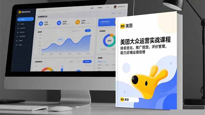 美团大众运营实战课程，排名优化、推广投放、评价管理，助力店铺业绩倍增-福源网