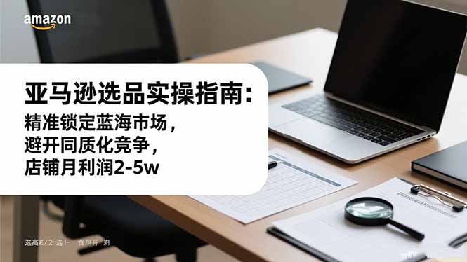 亚马逊选品实操指南：精准锁定蓝海市场，避开同质化竞争，店铺月利润2-5w-福源网